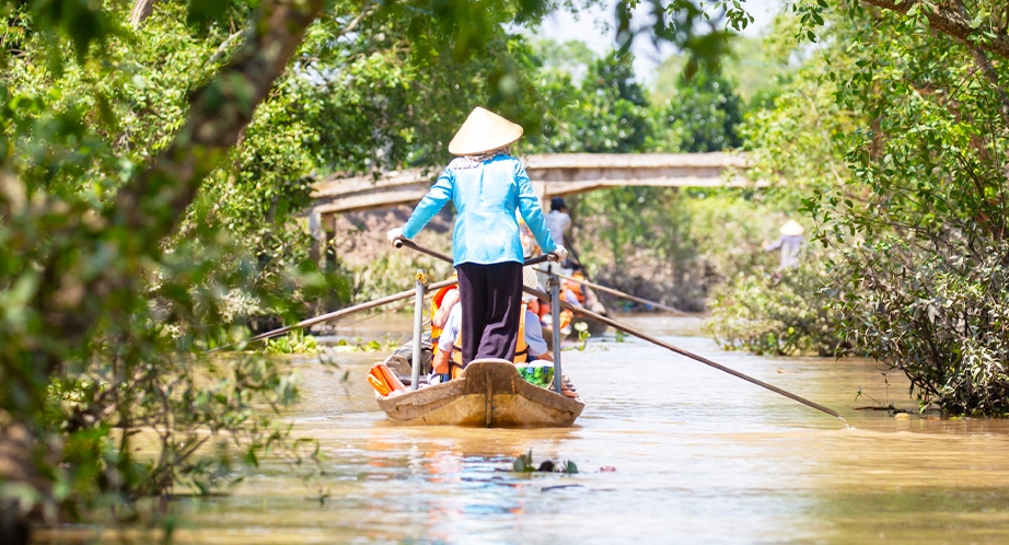 Day 8: Ho Chi Minh City - Ben Tre - Can Tho (180 Km – 4h30) (Breakfast, Lunch)